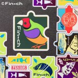 Ｆin-chピースステッカー（大判サイズ）