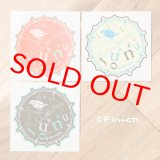 Fin-ch globe sticker (フィンチグローヴステッカー)