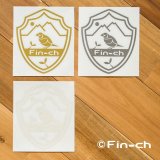 金のフィンチ・銀のフィンチ　カッティングシート