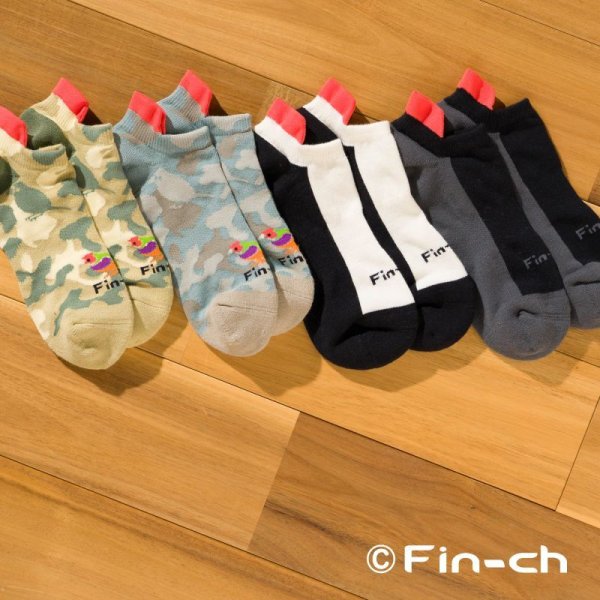 画像2: Fin-ch Socks short（短い鳥靴下）