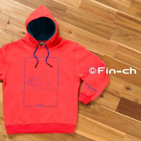 画像2: Rabida Sweat Hoodie(ラビダ スウェット フーディー)紅赤色（べにあか）