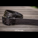 画像: Santiago Leather Belt（サンチャゴ レザーベルト）ブラックＸブラック